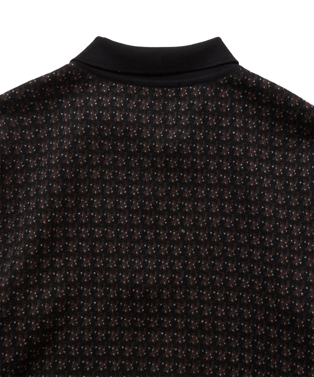 JACQUARD KNIT POLO