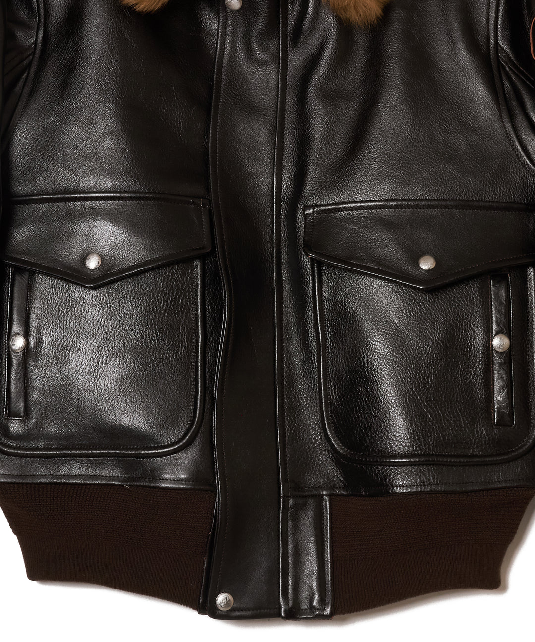 SHRINK LEATHER G-1 JACKET