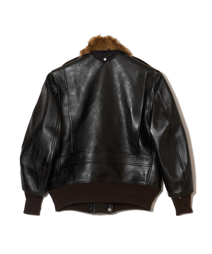 SHRINK LEATHER G-1 JACKET