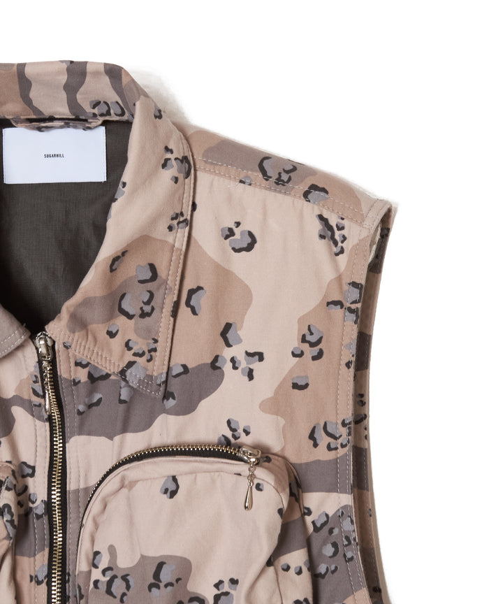 CHOCOCHIP CAMO POCKET VEST