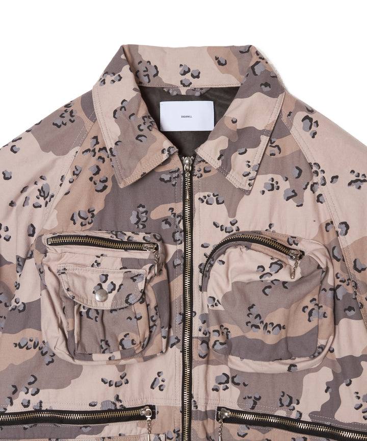 CHOCOCHIP CAMO POCKET JACKET
