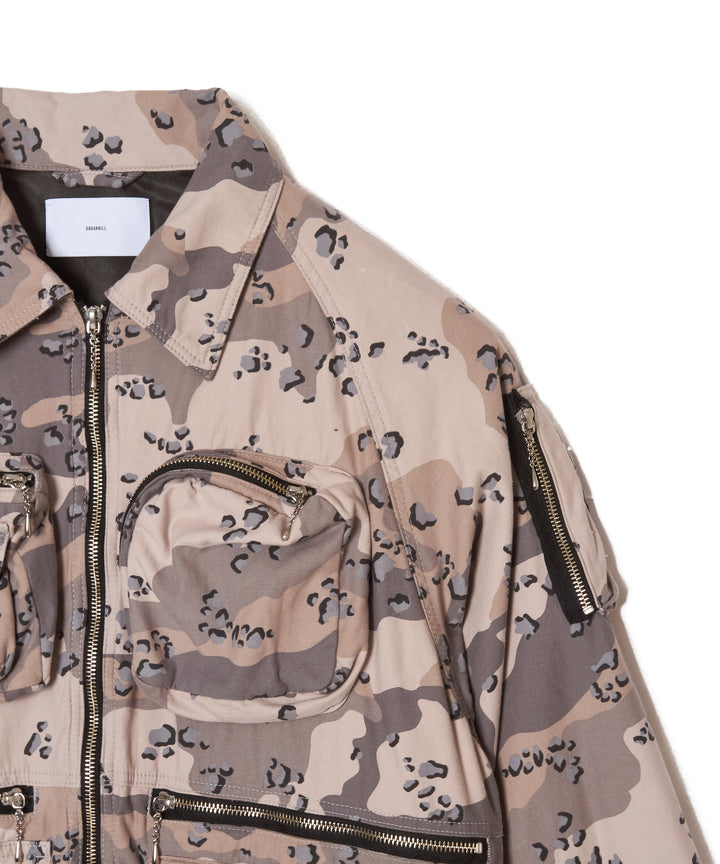 CHOCOCHIP CAMO POCKET JACKET