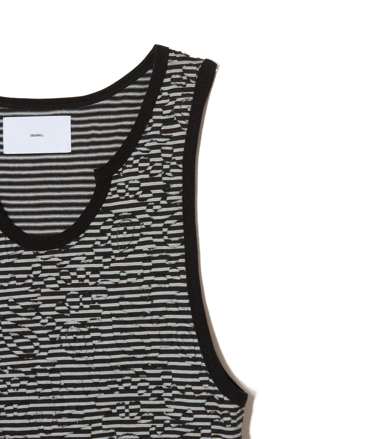 OPAL STRIPE TIGT TANK