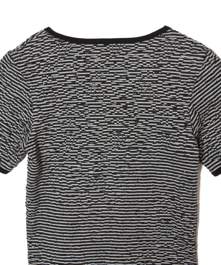 OPAL STRIPE TIGHT TEE