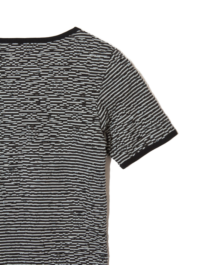 OPAL STRIPE TIGHT TEE