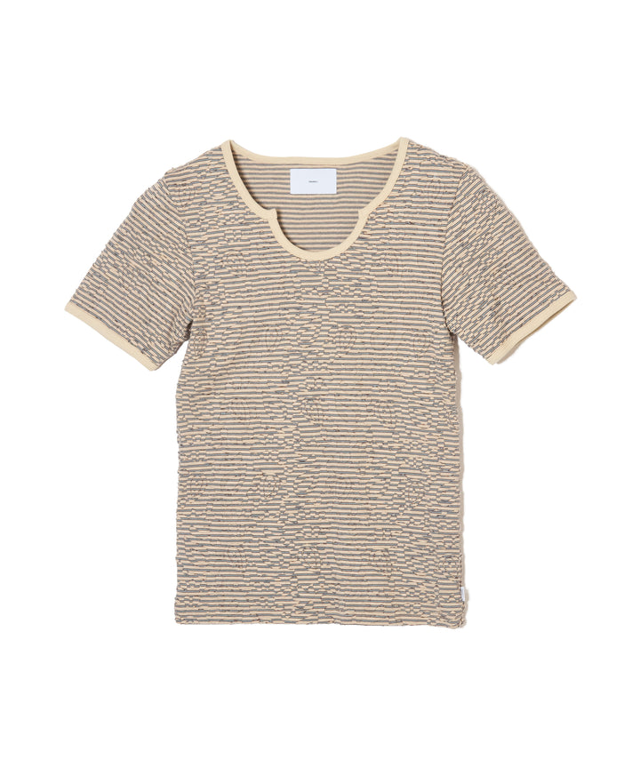 OPAL STRIPE TIGHT TEE