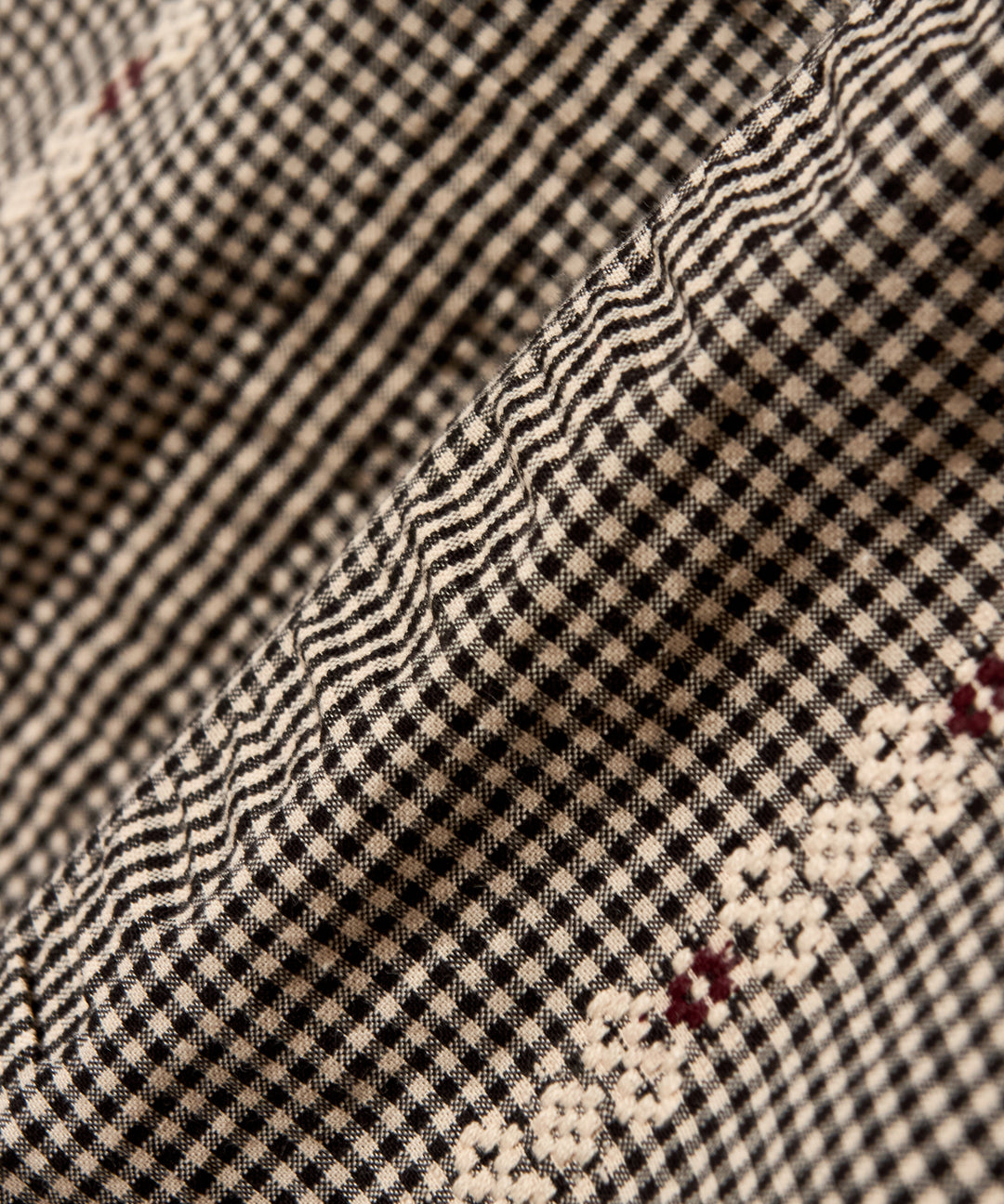 DOBBY OPEN COLLAR SHIRT