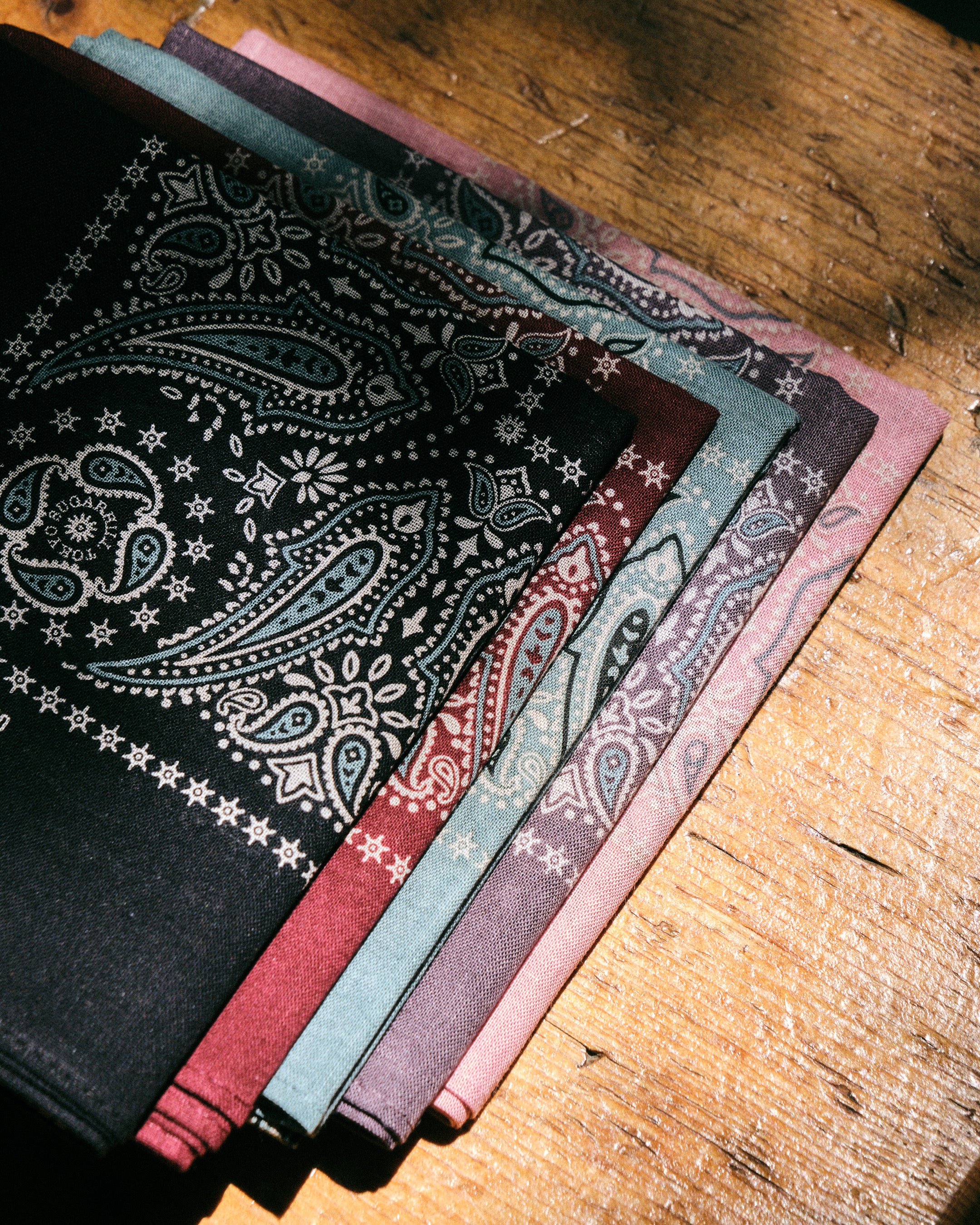 梦 　Sugarhill バンダナ 2枚セット STAGGER BANDANA 5COLOR SET – SUGARHILL TOKYO
