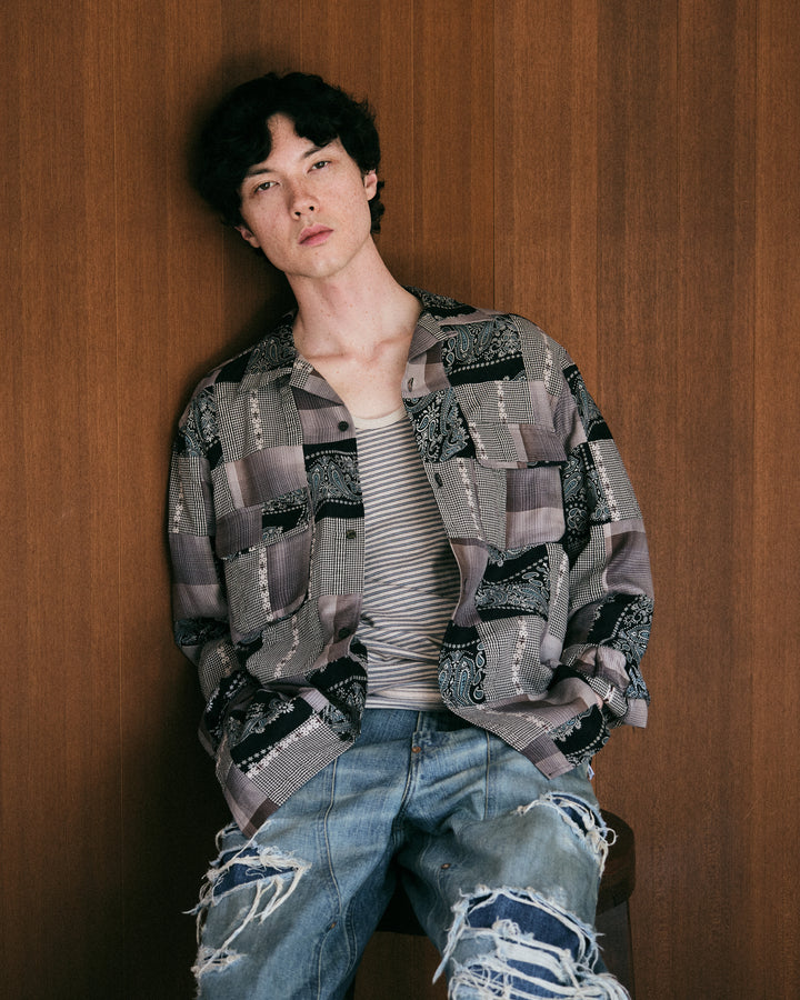 PATCH-WORK SHIRT