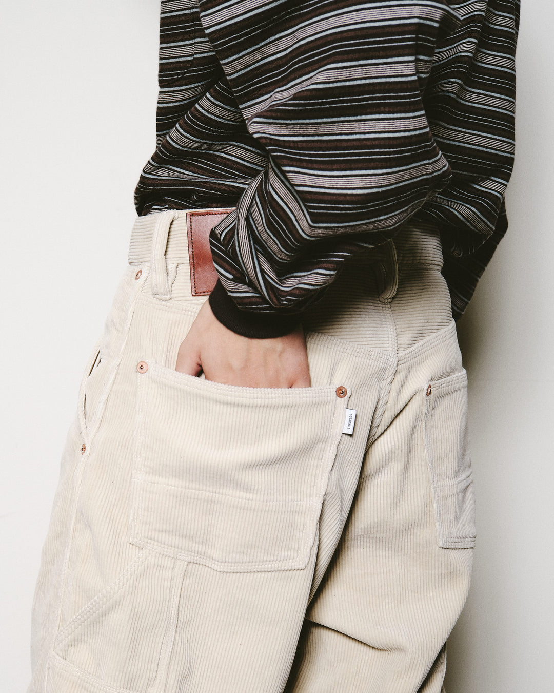 CORDUROY PAINTER TROUSERS