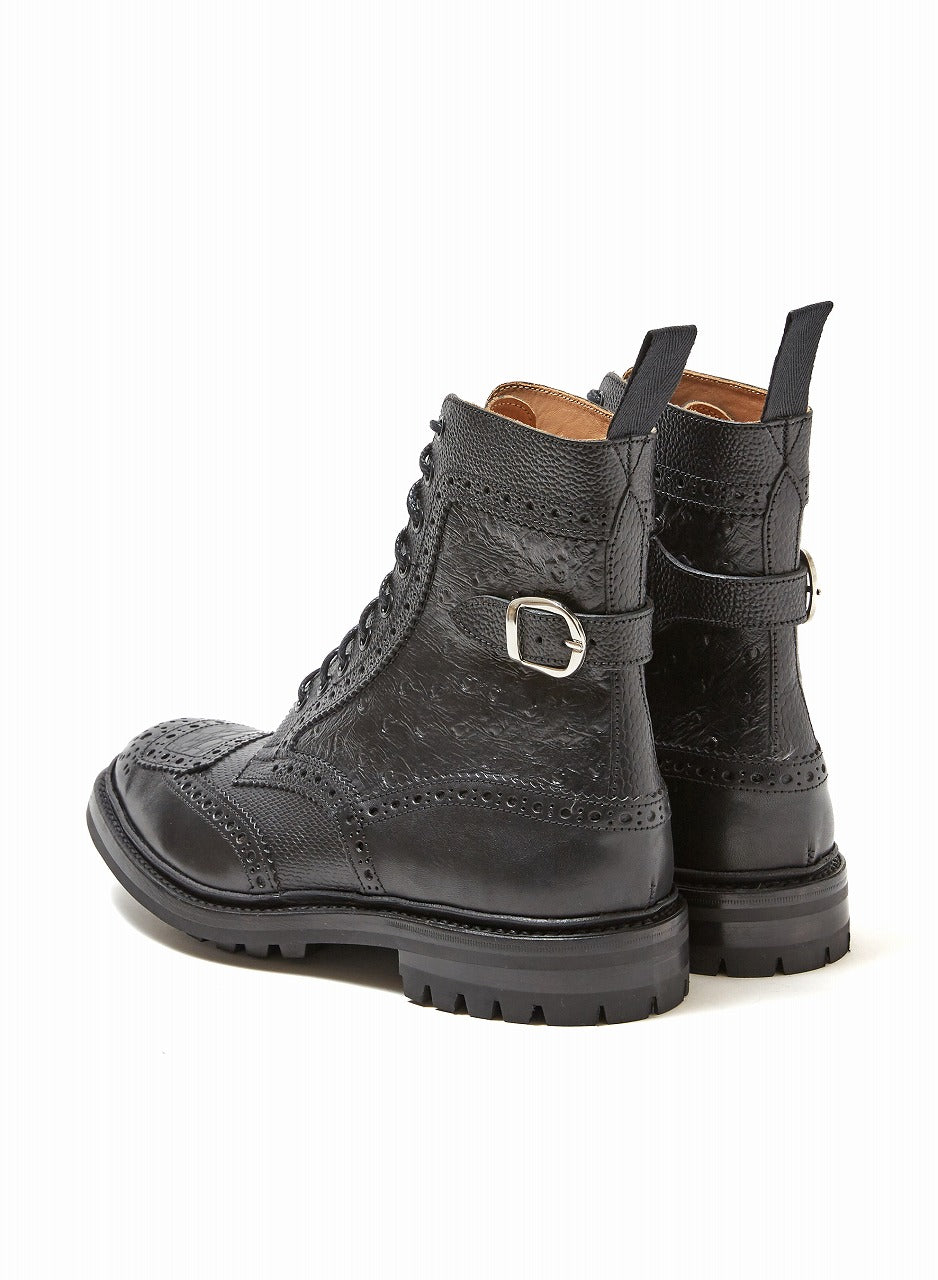 MULTI LEATHER BIKER BOOT