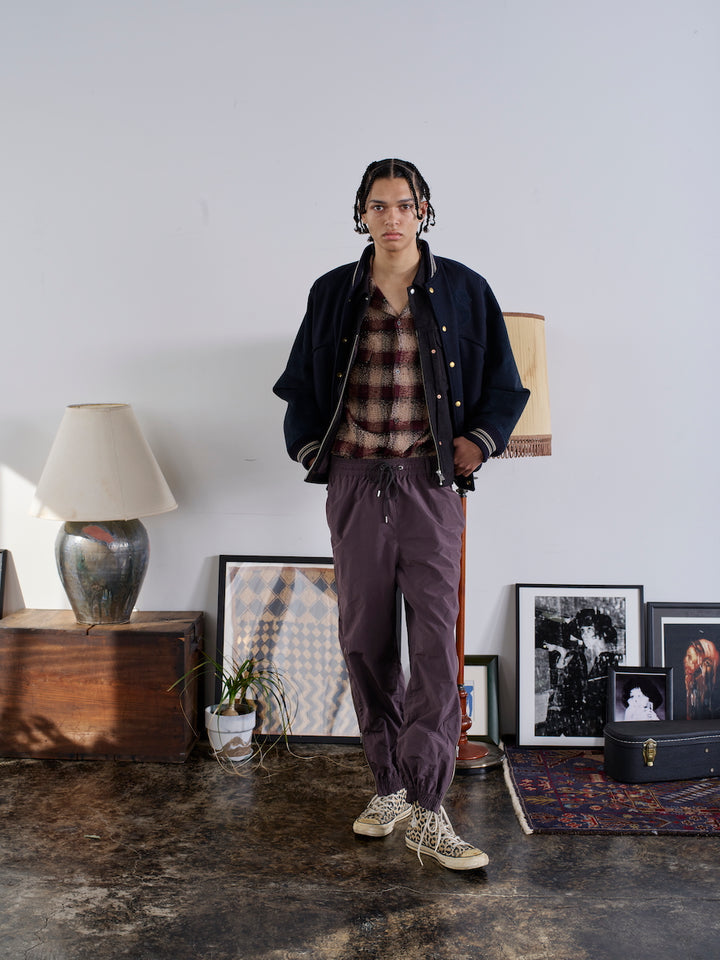 LEATHER STUDIUM JACKET