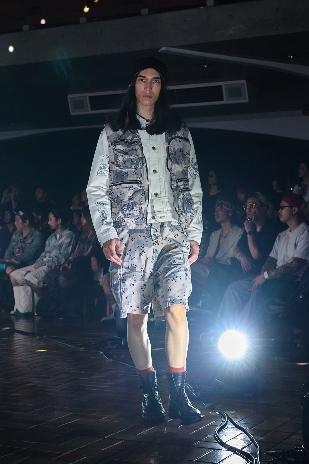 CHOCOCHIP CAMO CARGO SHORTS