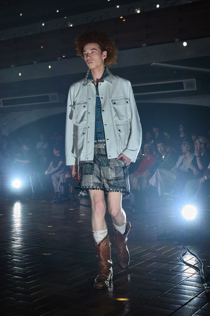 PATCH-WORK TYROL SHORTS