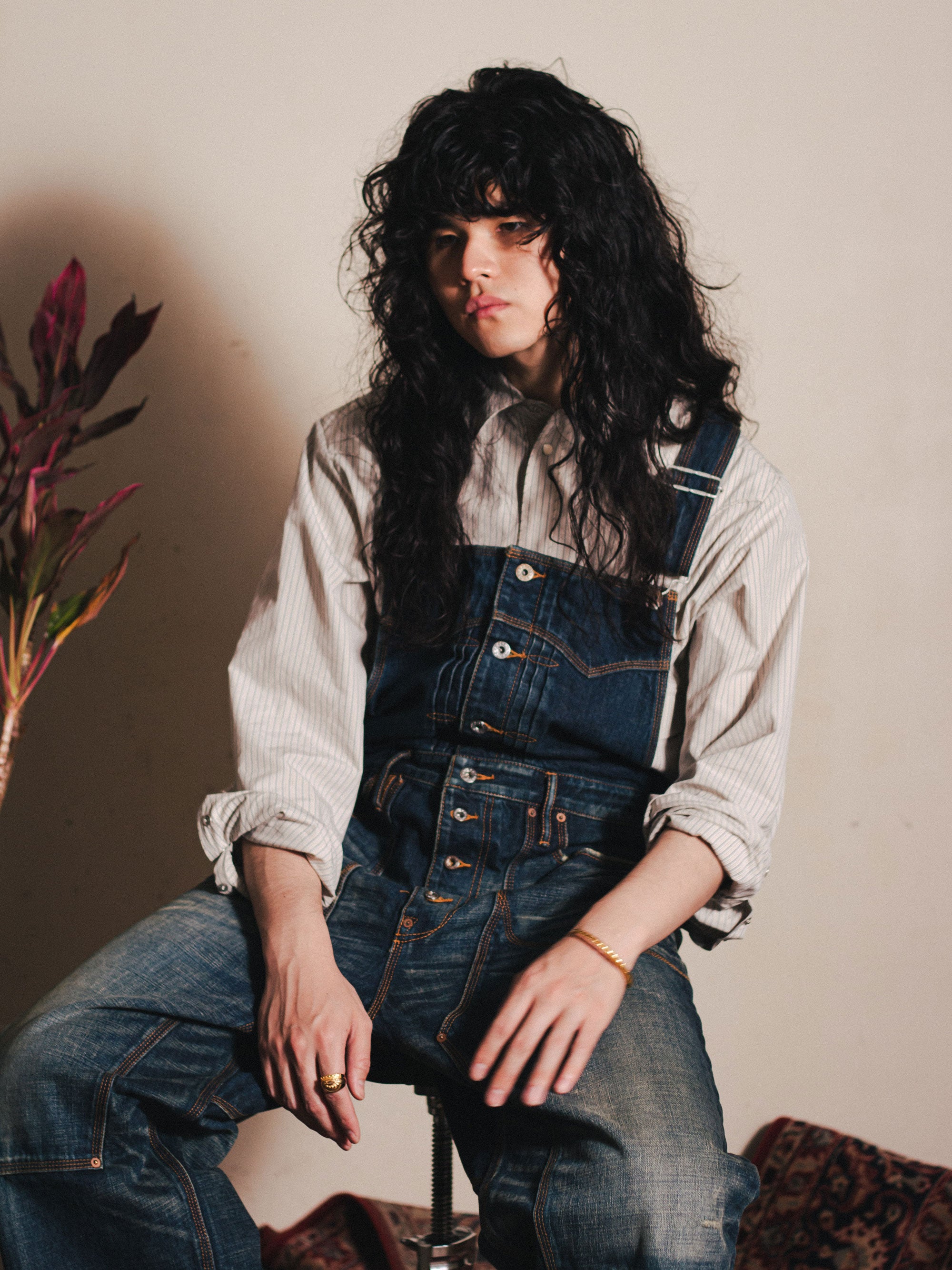 MUSTY FADED DENIM OVERALL – SUGARHILL TOKYO