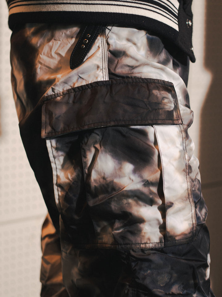 POUR CAMO CARGO PANTS