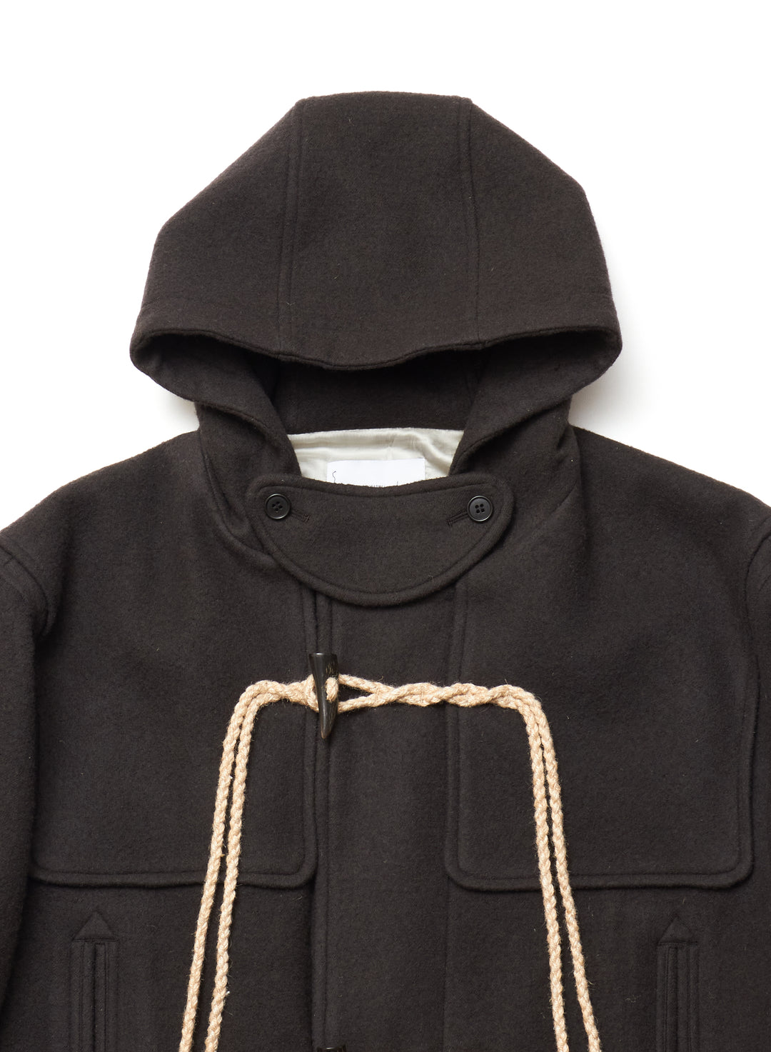 CORDED DUFFLE COAT