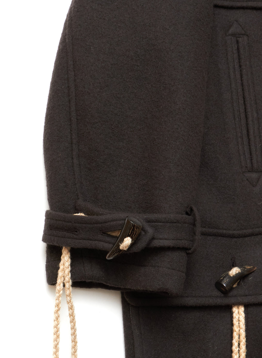 CORDED DUFFLE COAT