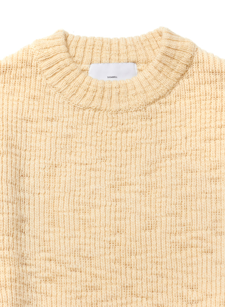 LOW GAUGE KNIT SWEATER