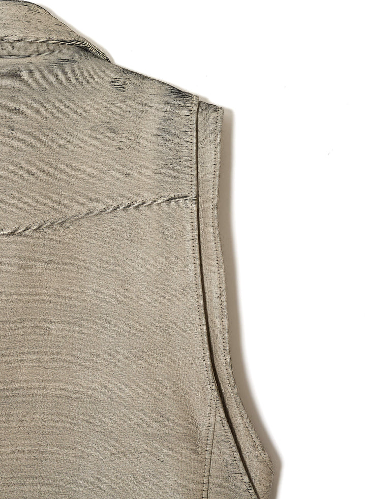 GILL LEATHER RIDER'S VEST