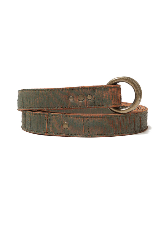 GILL LEATHER RING BELT