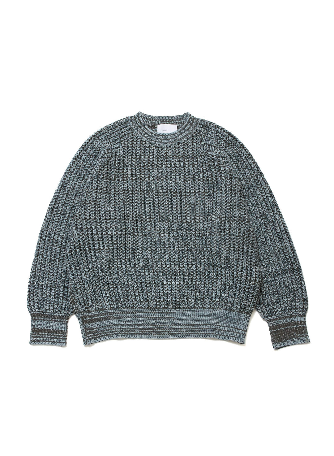 COTTON OPEN-WORK KNIT SWEATER