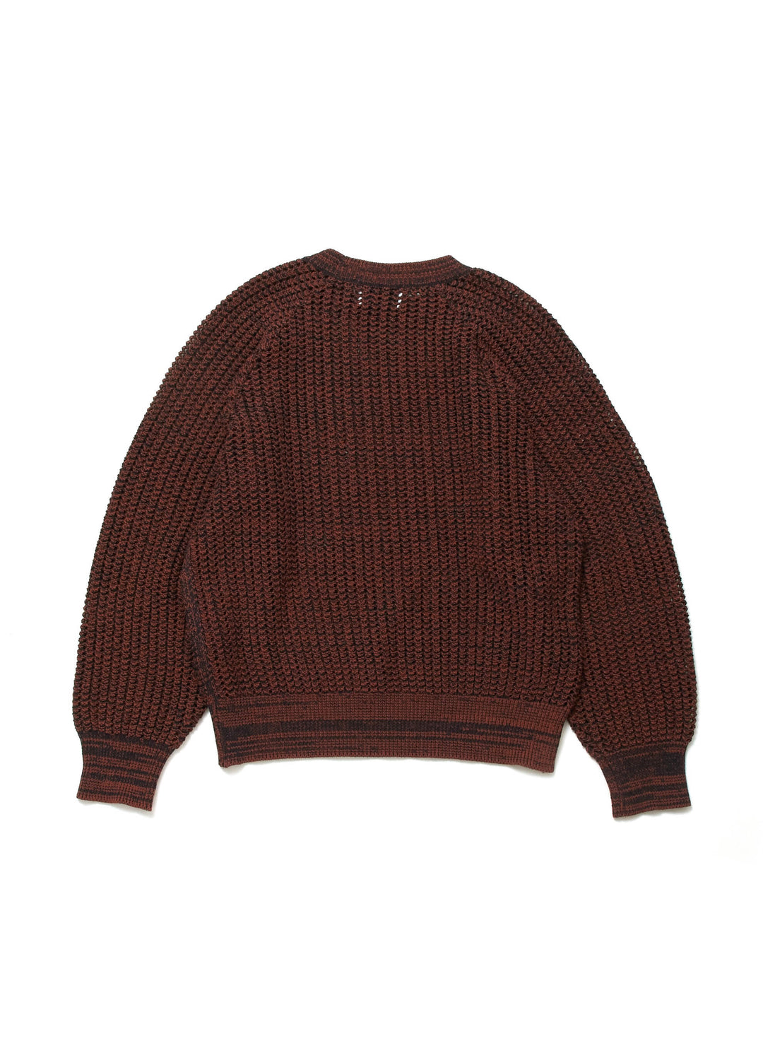 COTTON OPEN-WORK KNIT SWEATER