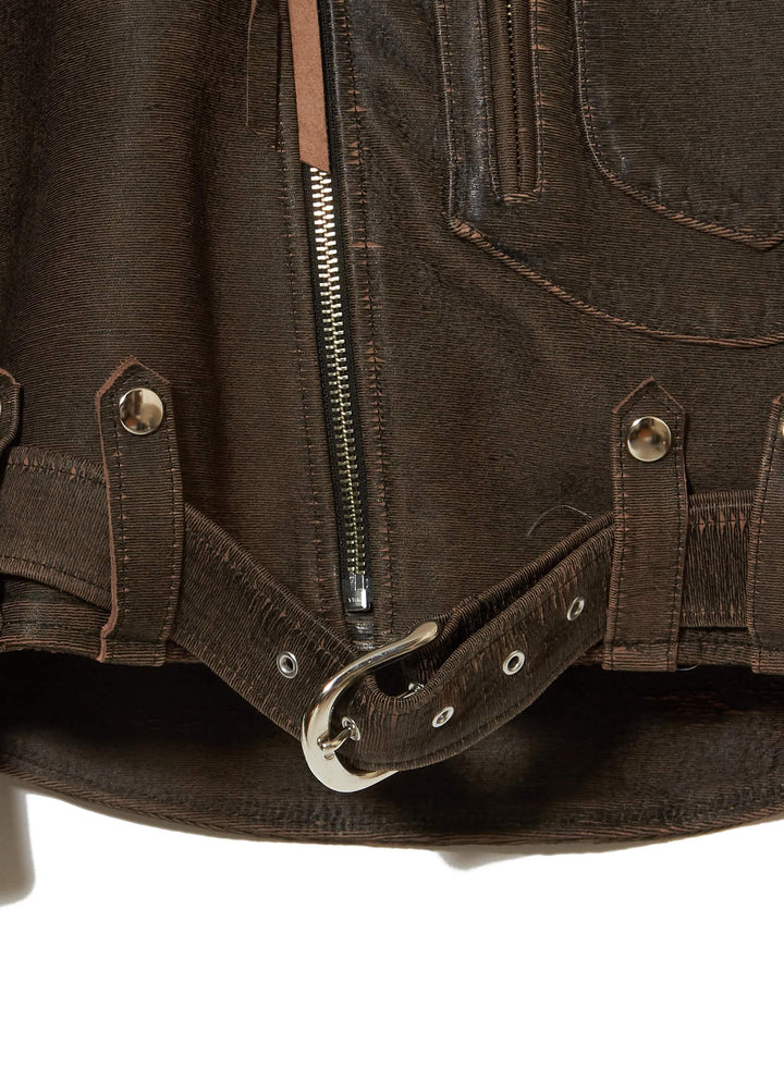 GILL LEATHER RIDER'S JACKET