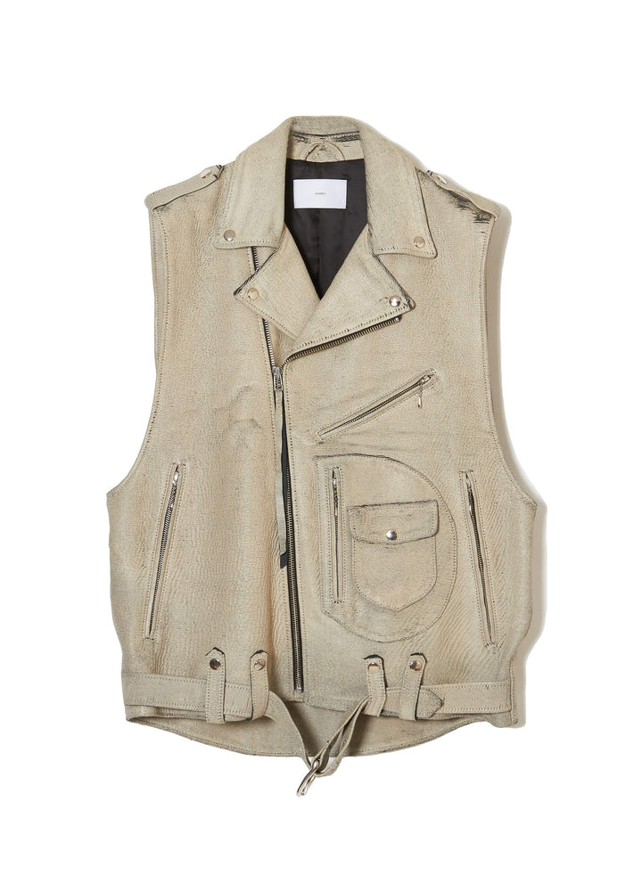 GILL LEATHER RIDER'S VEST