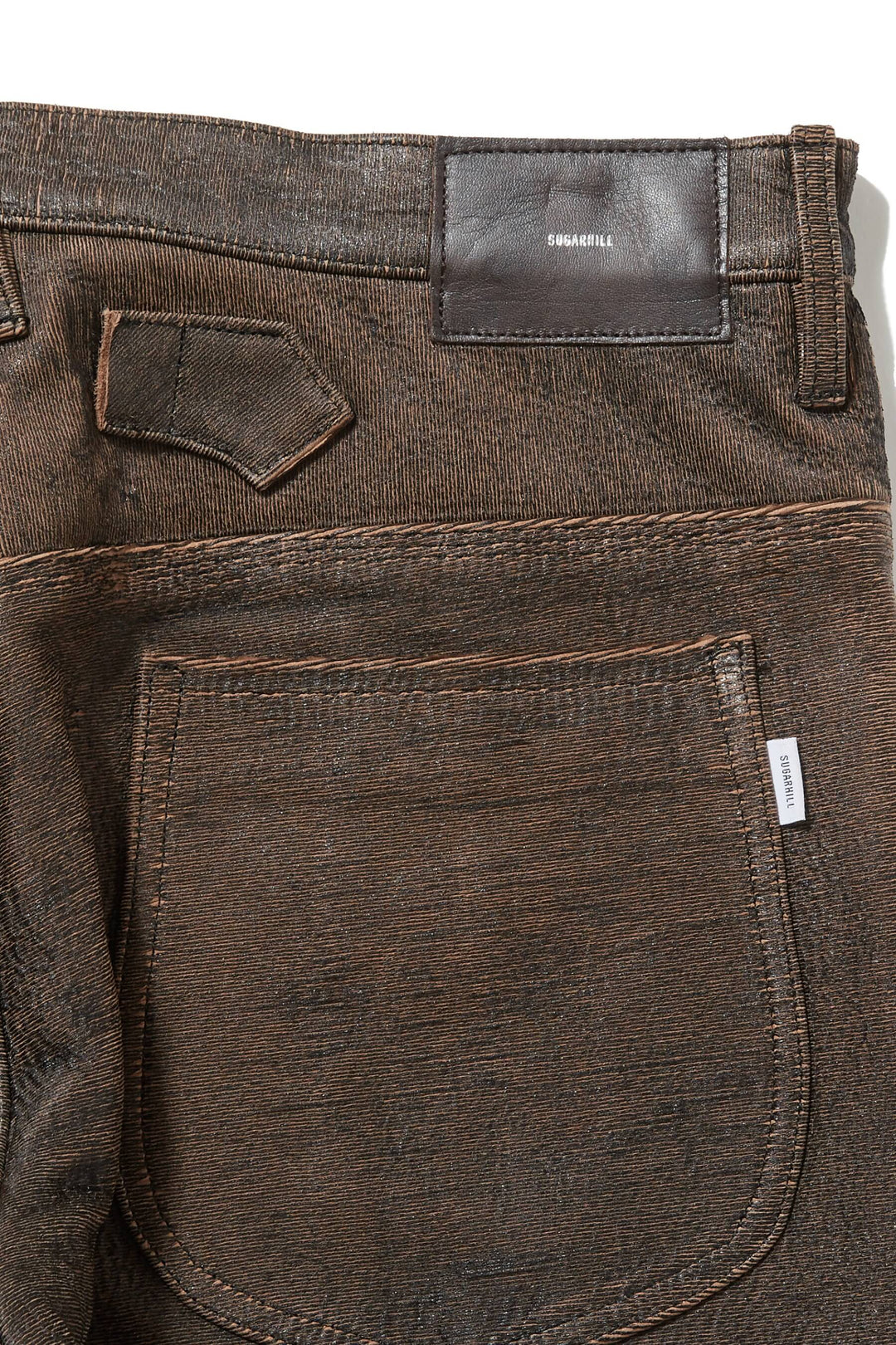 GILL LEATHER ZIP PANTS