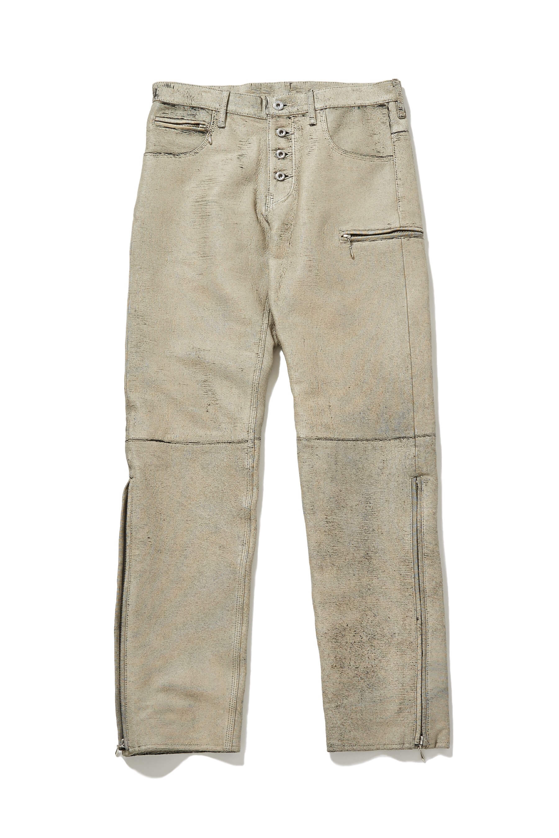GILL LEATHER ZIP PANTS – SUGARHILL TOKYO