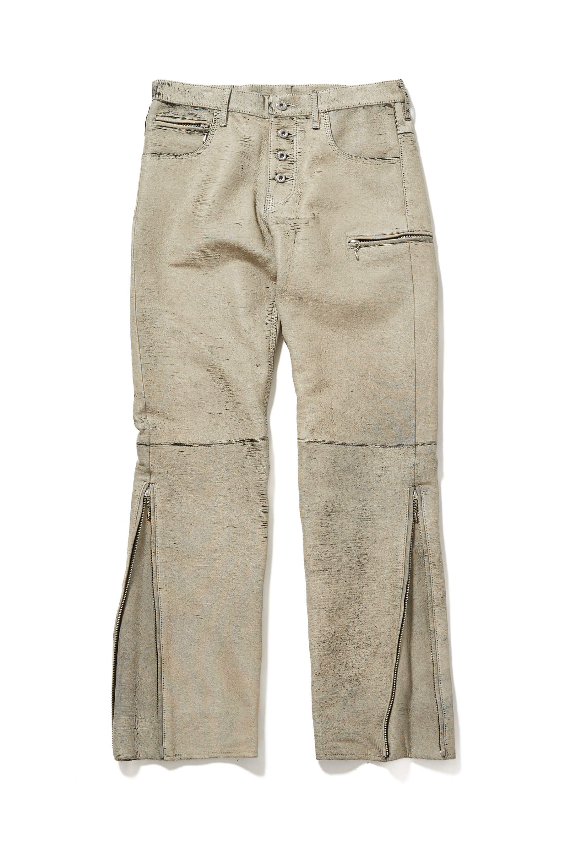 GILL LEATHER ZIP PANTS – SUGARHILL TOKYO