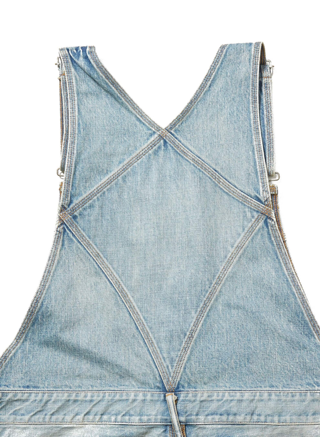 FADED CLASSIC DENIM OVERALLS