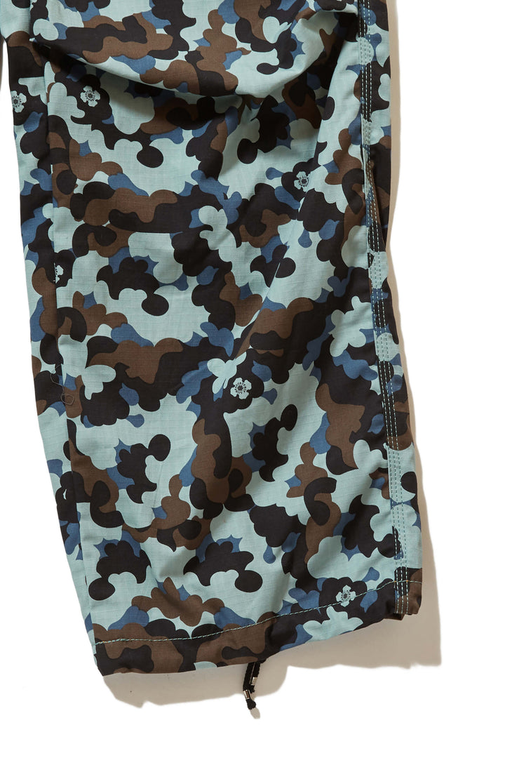 FLOWER CAMO CARGO TROUSERS 