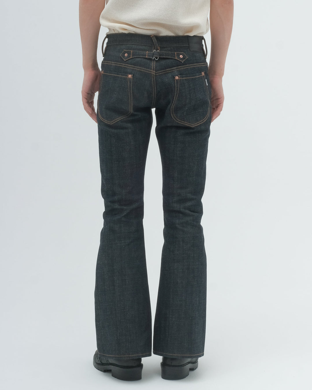 BELL BOTTOM DENIM PANTS